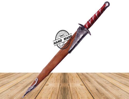 Hobbit Sting Sword with Scabbard Movie Lord of The Rings Replica Sword - Image 6