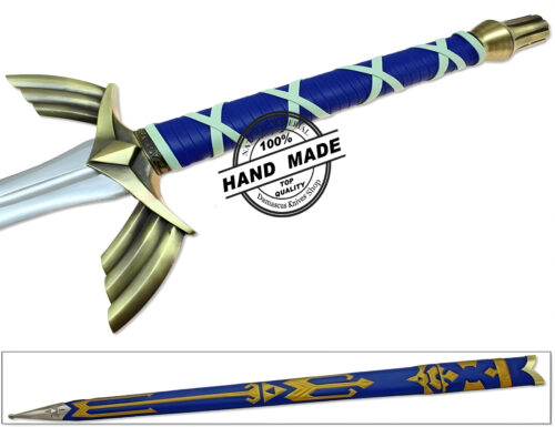 Handcrafted Stainless Steel The LEGEND of ZELDA sword Skyward Link's Master Sword with Scabbard 3234 - Image 3