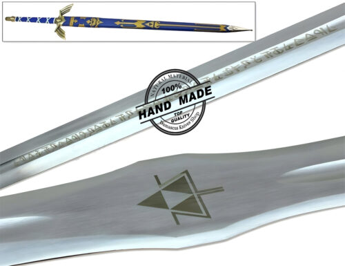 Handcrafted Stainless Steel The LEGEND of ZELDA sword Skyward Link's Master Sword with Scabbard 3234 - Image 4